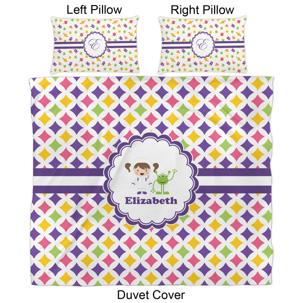 Girls Astronaut Duvet Cover Set - King - Approval