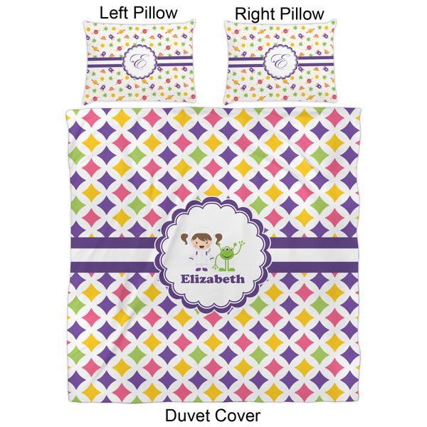 Girls Astronaut Duvet Cover Set - Queen - Approval