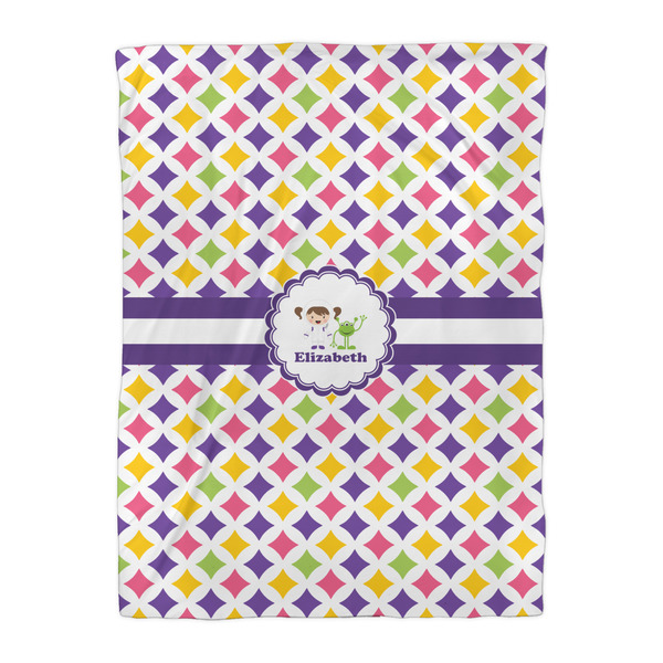 Girls Astronaut Duvet Cover - Twin XL - Front