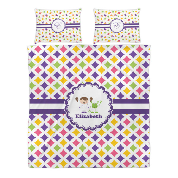 Girls Astronaut Duvet cover Set - Queen - Alt Approval