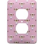 Girls Astronaut Electric Outlet Plate