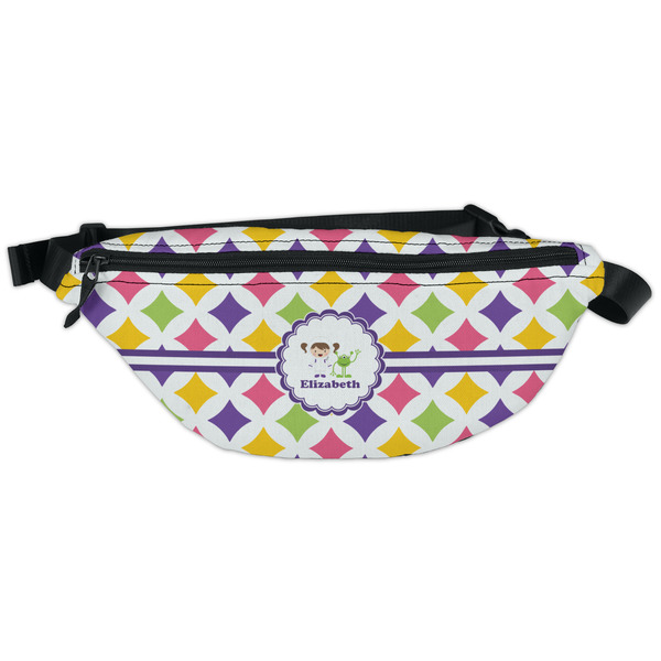 Custom Girls Astronaut Fanny Pack - Classic Style (Personalized)