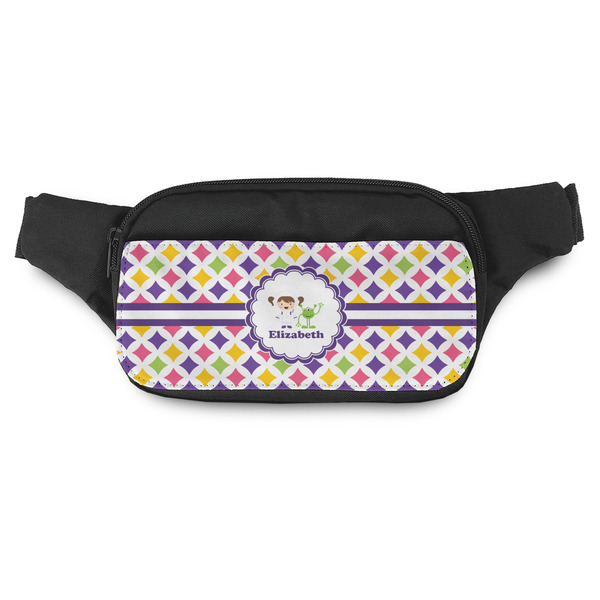 Custom Girls Astronaut Fanny Pack - Modern Style (Personalized)
