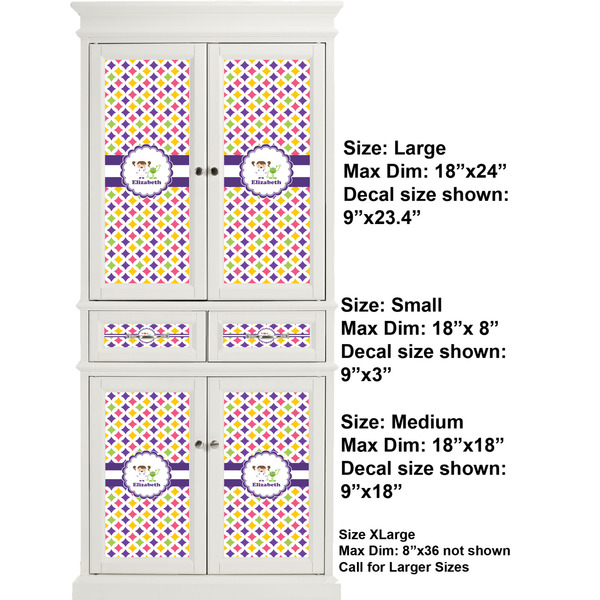 Girls Astronaut Full Cabinet (Show Sizes)