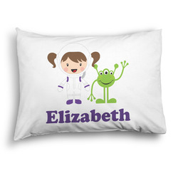 Girls Astronaut Pillow Case - Standard - Graphic (Personalized)