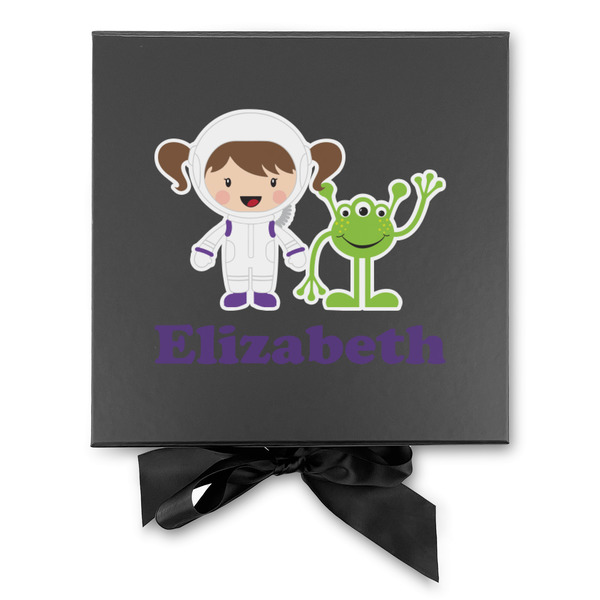 Girls Astronaut Gift Boxes with Magnetic Lid - Black - Approval