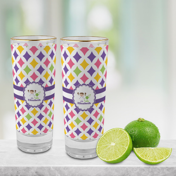 Girls Astronaut Glass Shot Glass - 2 oz - LIFESTYLE