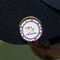 Girls Astronaut Golf Ball Marker Hat Clip - Gold - On Hat