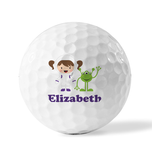 Girls Astronaut Golf Balls - Generic - Set of 12 - FRONT