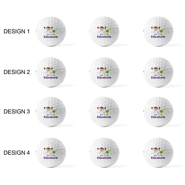 Girls Astronaut Golf Balls - Titleist - Set of 12 - APPROVAL