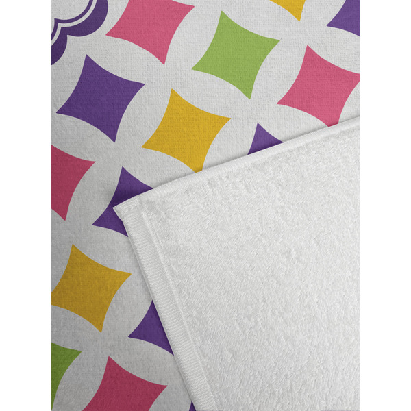 Girls Astronaut Golf Towel - Detail