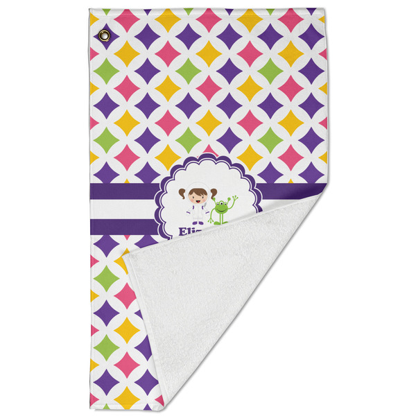 Girls Astronaut Golf Towel - Folded (Large)