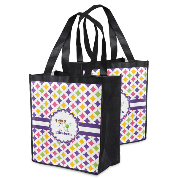 Girls Astronaut Grocery Bag - MAIN