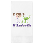 Girls Astronaut Guest Paper Towels - Full Color (Personalized)