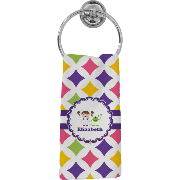 Custom Girls Astronaut Hand Towel - Full Print (Personalized)