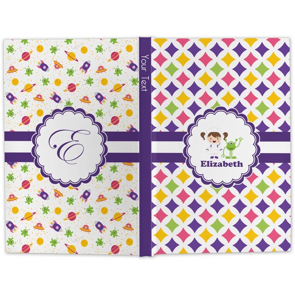 Girls Astronaut Hard Cover Journal - Apvl