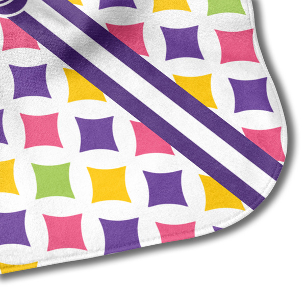 Girls Astronaut Hooded Baby Towel- Detail Corner