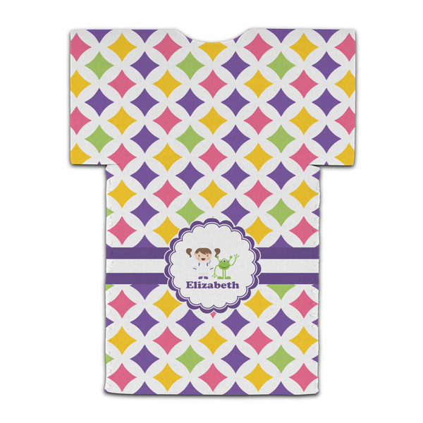 Girls Astronaut Jersey Bottle Cooler - BACK (flat)