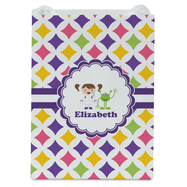 Girls Astronaut Jewelry Gift Bag - Gloss - Front