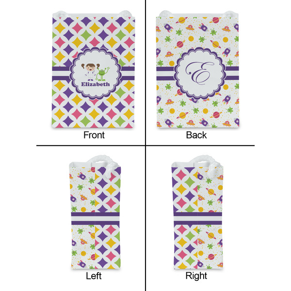 Girls Astronaut Jewelry Gift Bag - Matte - Approval