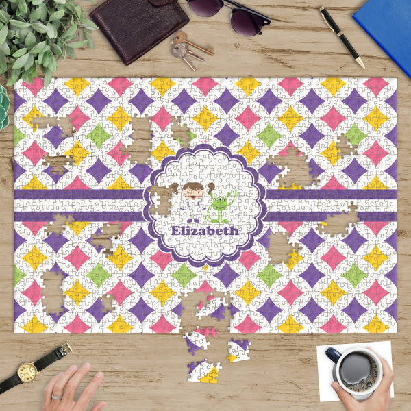 Girls Astronaut Jigsaw Puzzle 1014 Piece - In Context