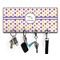 Girls Astronaut Key Hanger w/ 4 Hooks w/ Graphics and Text