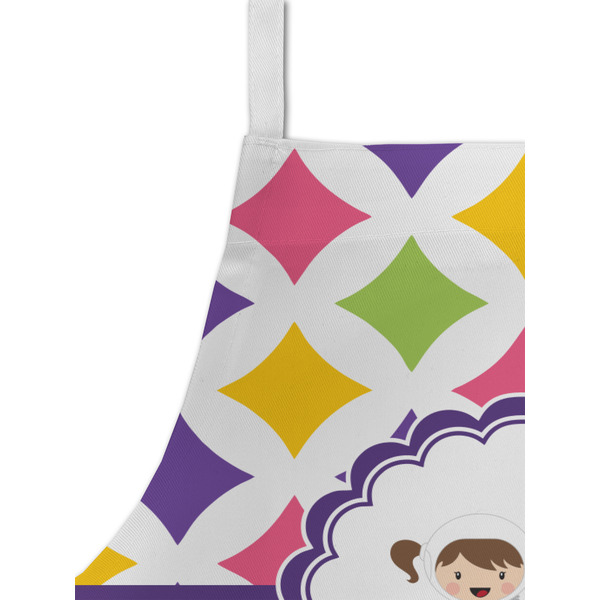 Girls Astronaut Kid's Aprons - Detail