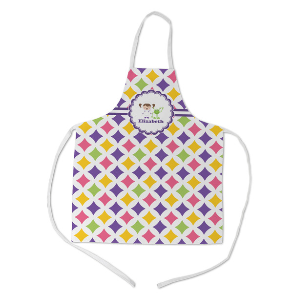 Custom Girls Astronaut Kid's Apron - Medium (Personalized)