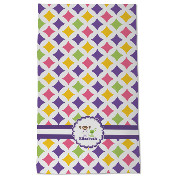 Girls Astronaut Kitchen Towel - Poly Cotton - Full Front