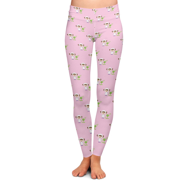 Custom Girls Astronaut Ladies Leggings - Extra Small