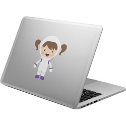 Girls Astronaut Laptop Decal