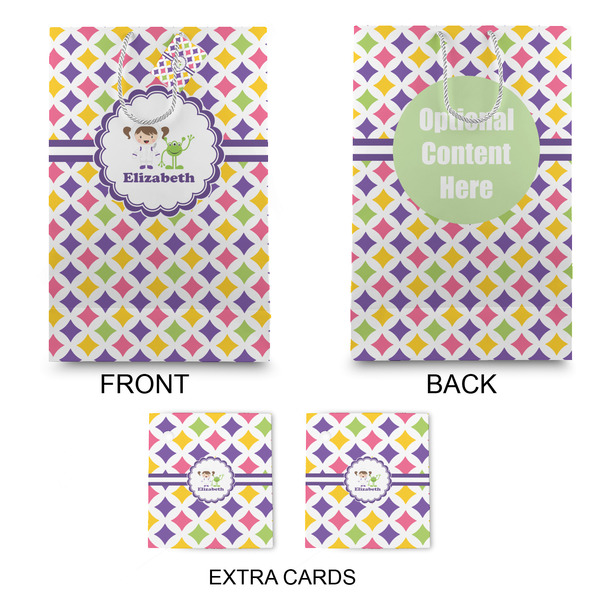 Girls Astronaut Large Gift Bag - Approval