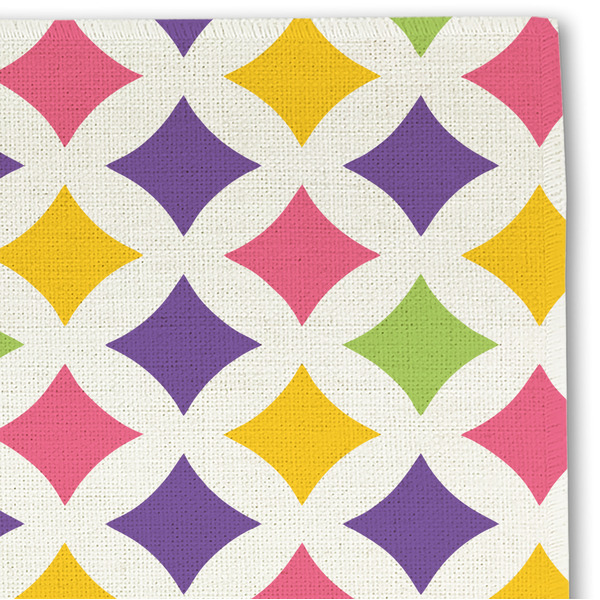 Girls Astronaut Linen Placemat - DETAIL