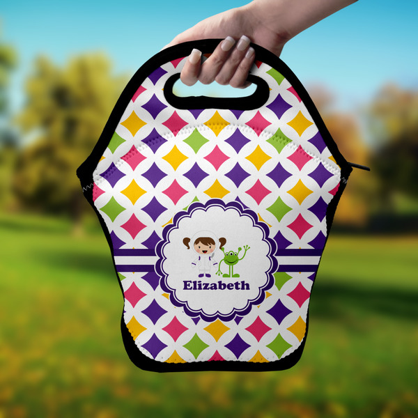 Girls Astronaut Lunch Bag - Hand