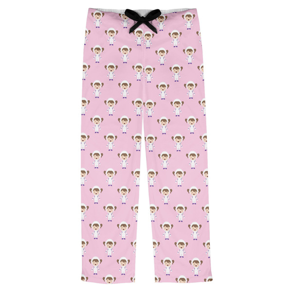 Custom Girls Astronaut Mens Pajama Pants - L