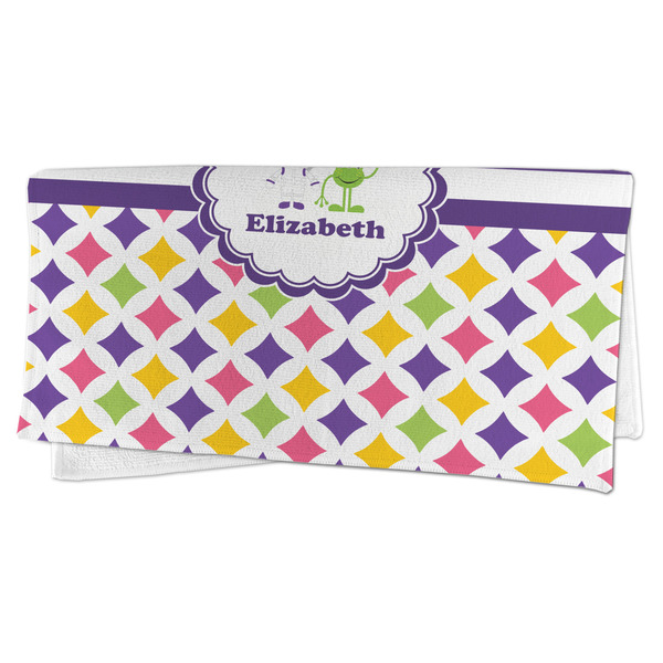 Girls Astronaut Microfiber Dish Rag - FOLDED (half)