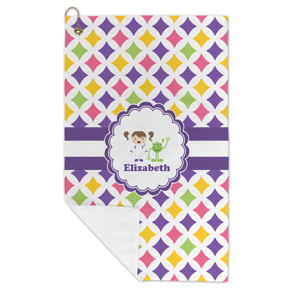 Girls Astronaut Microfiber Golf Towels - FOLD