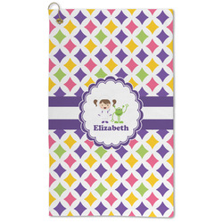 Girls Astronaut Microfiber Golf Towel (Personalized)