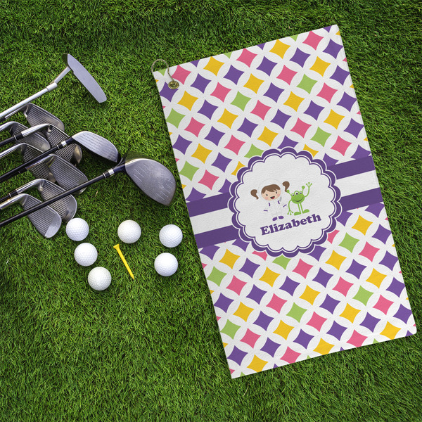 Girls Astronaut Microfiber Golf Towels - LIFESTYLE
