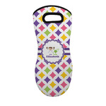 Girls Astronaut Neoprene Oven Mitt w/ Name or Text
