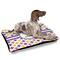 Girls Astronaut Outdoor Dog Beds - Large - IN CONTEXT