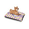 Girls Astronaut Outdoor Dog Beds - Small - IN CONTEXT