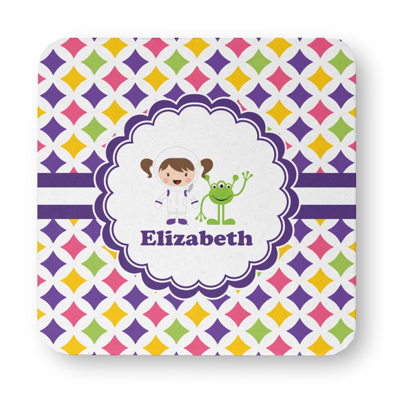 Girls Astronaut Paper Coasters - Approval