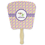 Girls Astronaut Paper Fan (Personalized)