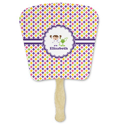 Girls Astronaut Paper Fan (Personalized)