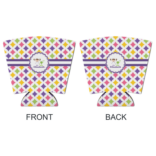 Girls Astronaut Party Cup Sleeves - with bottom - APPROVAL