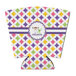 Girls Astronaut Party Cup Sleeve - with Bottom (Personalized)