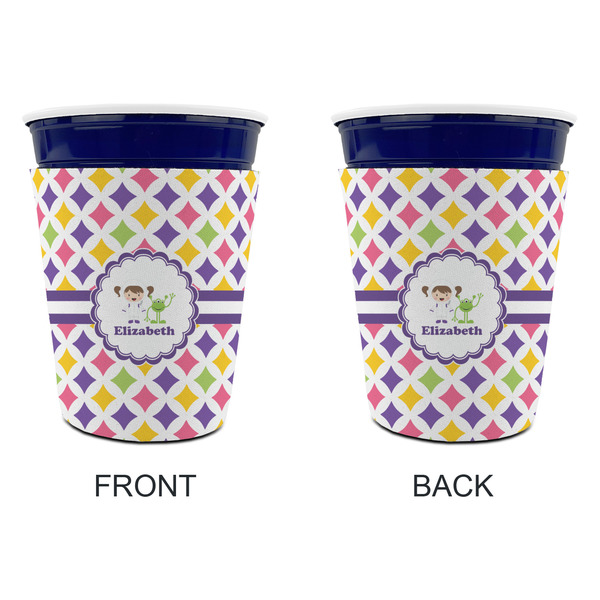 Girls Astronaut Party Cup Sleeves - without bottom - Approval