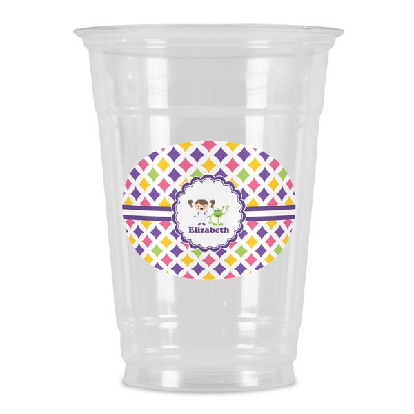 Custom Girls Astronaut Party Cups - 16oz (Personalized)