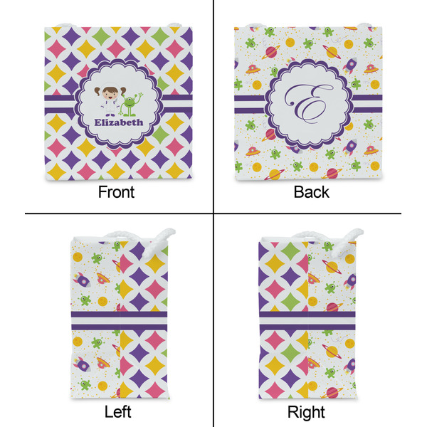 Girls Astronaut Party Favor Gift Bag - Matte - Approval